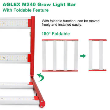 LED Output Tinggi Tumbuh Cahaya Bar Dimmer Hydroponics