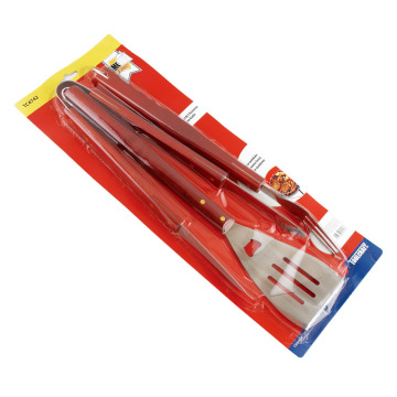 Ensemble d&#39;outils de barbecue en acier inoxydable 3pcs