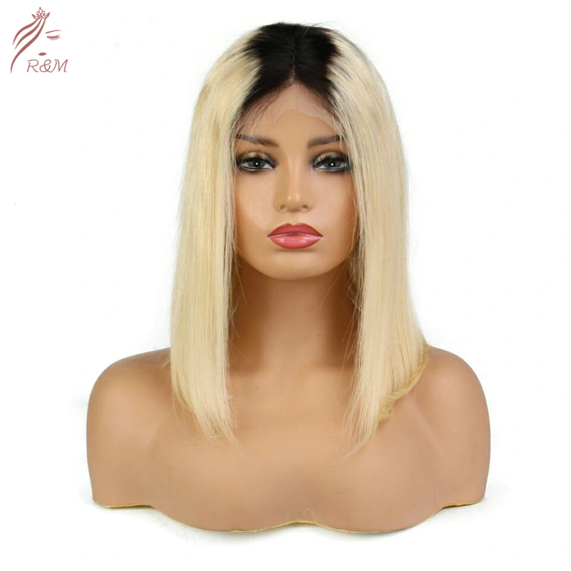 1b/613 150 Density Bob Wig, Bob Lace Frontal Wigs