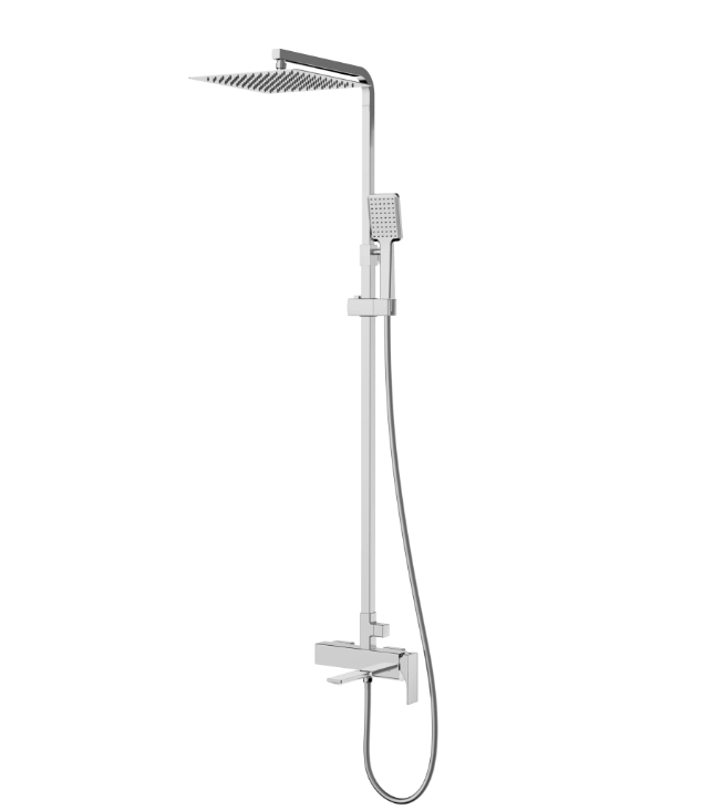 Wall Mount Rain Shower Mixer for hotel