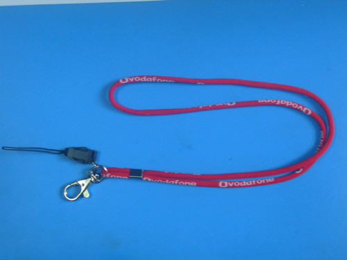 Promotion Gift Custom Tube Lanyard with Mobile Strap