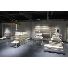 Fashionable Cosmetic Cloth Textile Display Racks