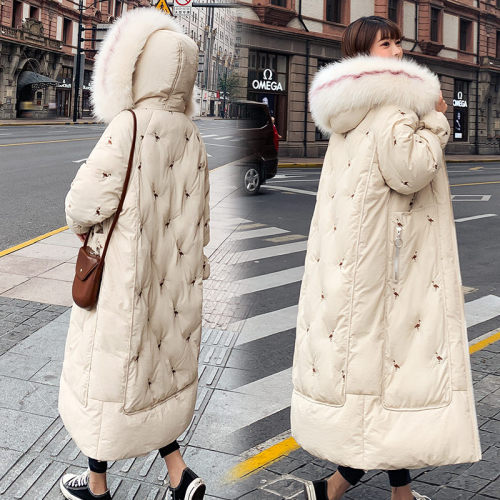 Giacca in cotone da donna invernale con ricamo moda