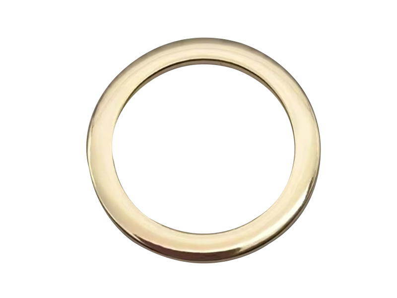 Broșă cu ornament de pantofi personalizat, auriu, pentru W Gold Custom Circle Shoe Ornament Brooch for W