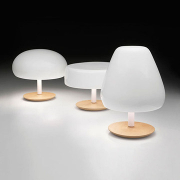 LEDER White Bedroom Table Lamps