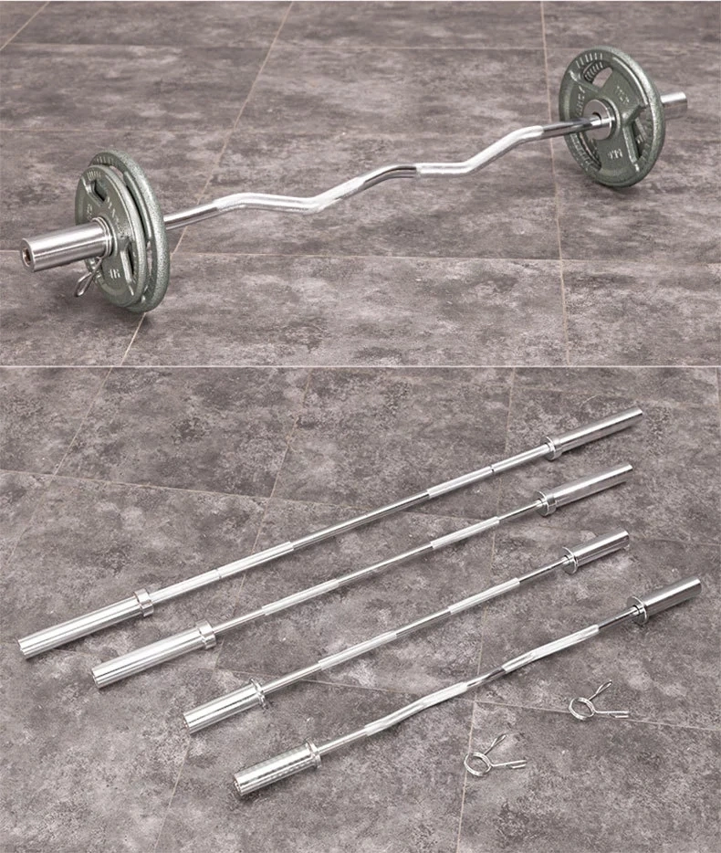 Gym Equipment Olympic Fitness Barbell Weight Lifting Curl Bar