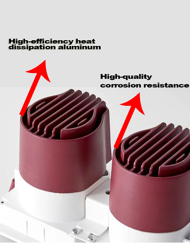 HSONG Deep Anti-Glare with Honeycomb Adjustable Modern LED Spotlight 5W 7w 10w 15w 20w full watt for Villa