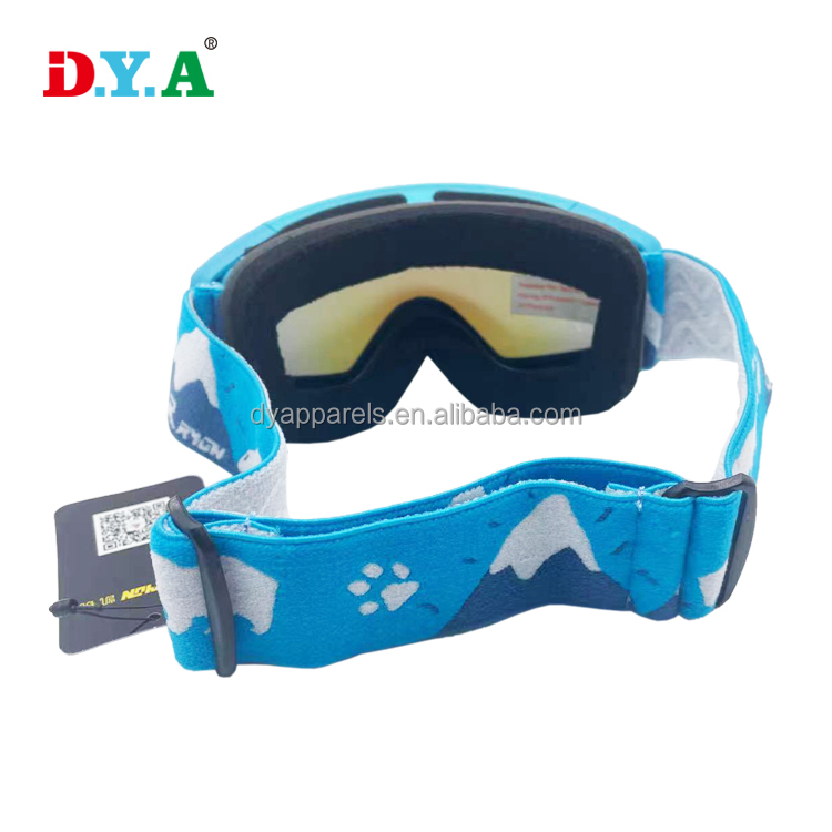 High performance ski goggle elastic band custom wholesale unisex silicone gripper elastic