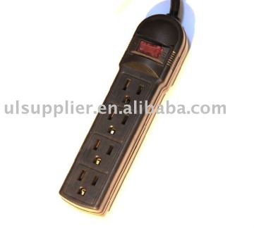 UL-Listed 4 outlet power strip