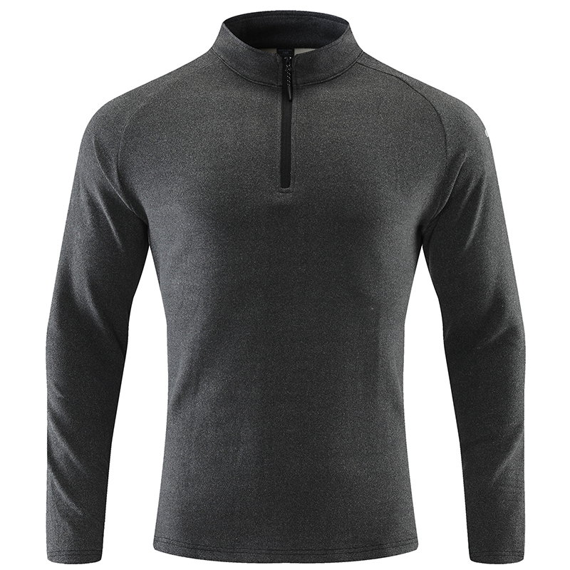 Camicia pullover con zip da 1/4 quarto di cavallo invernale