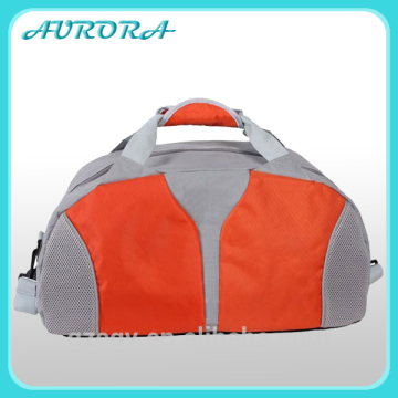 Wholesale advertising outdoor sport gym bag, custom golds gym bag