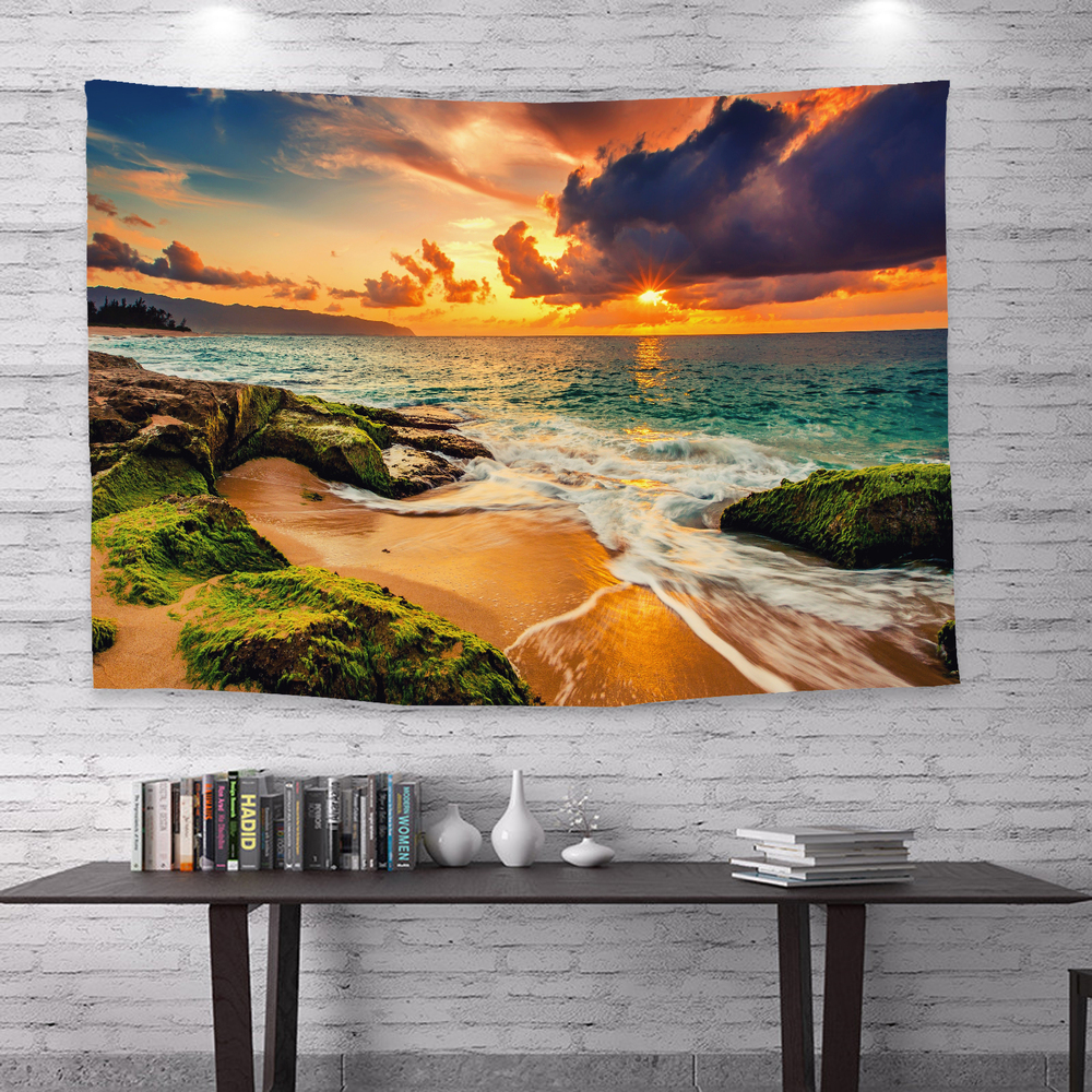 3D Beach Bedroom tapestry2024-0 (9)-08