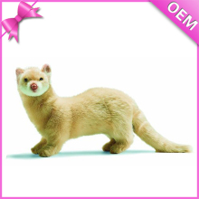 Plush Animal Factory Best Toy White Weasel toy