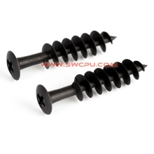 Self-Drill Plasterboard Fixing Plastic Anchor and Drywall Screw