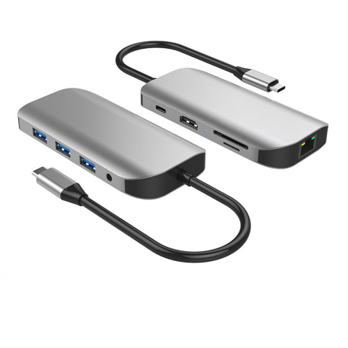 Estación de acoplamiento 9 EN 1 Convertidor multipuerto HDMI \ PD \ USB