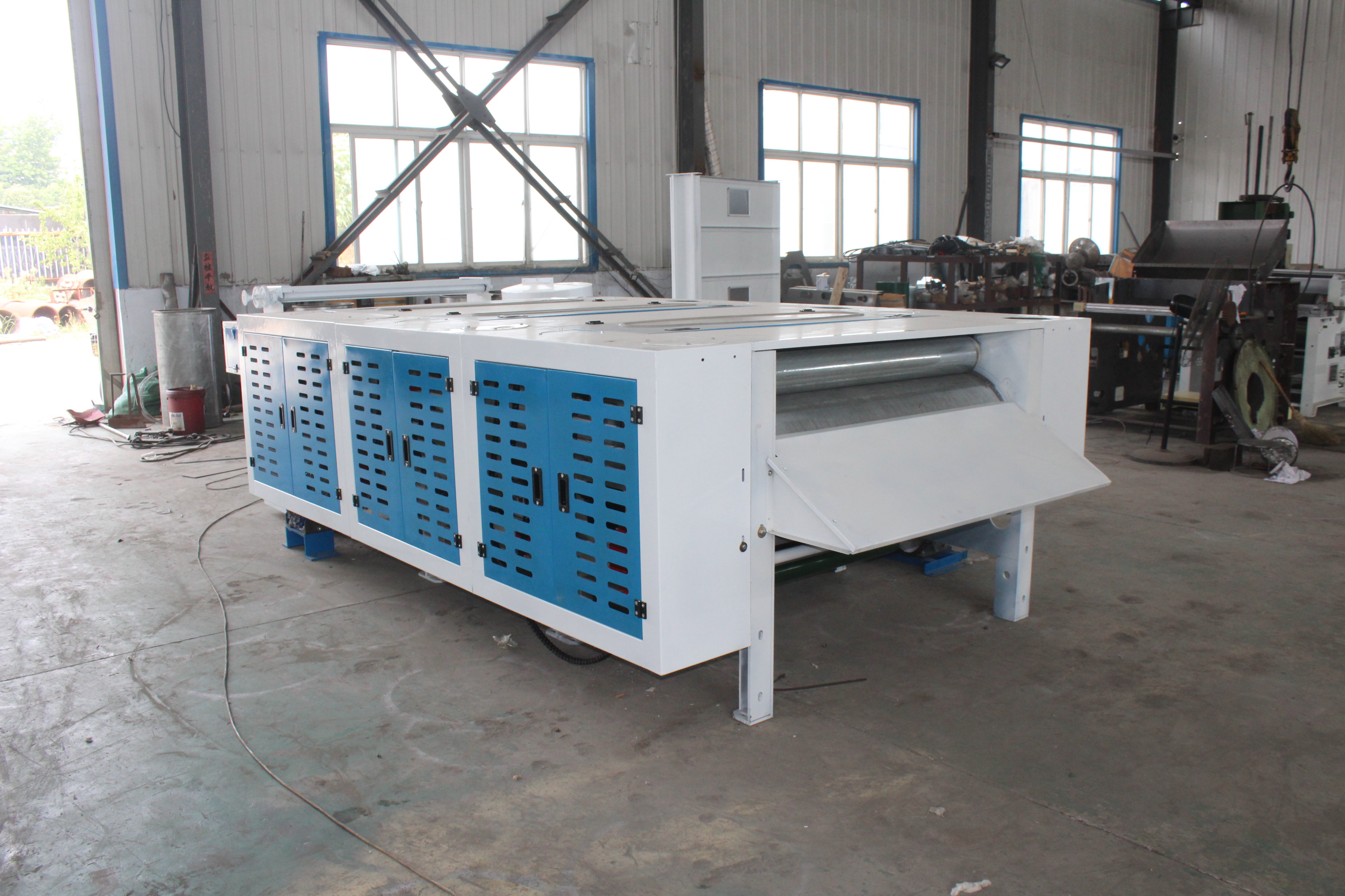 High Capacity Textile Fabric Waste Recycling Machine