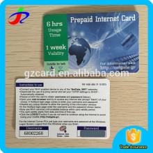 Best quality manufacturers prepaid reload internet phone cards wholesale