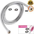 Hot grey smooth luxury special design shower hose SUS304 shower hose