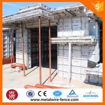 2016 alibaba construction aluminum formwork/formwork for concrete walls