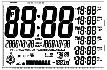 Large modulus LCD screen for sale
