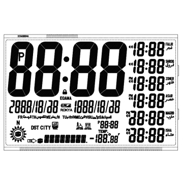 Space Saving Liquid Crystal Medical LCD Display