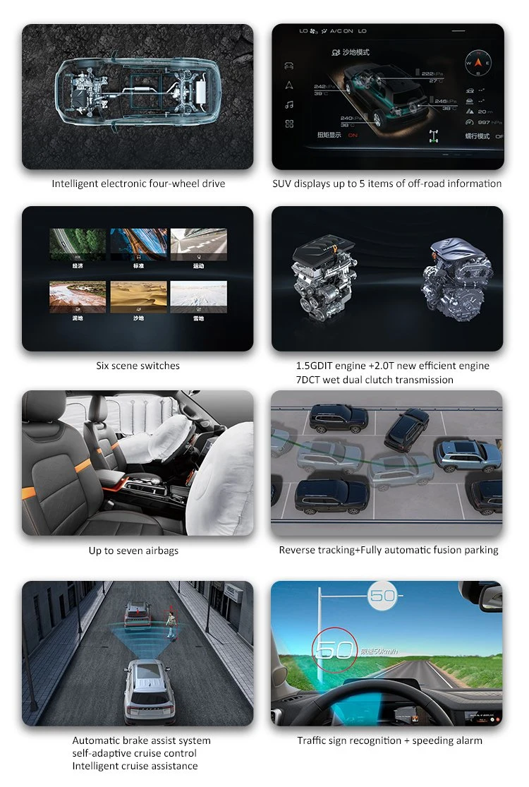 2022 2023 Haval Bigdog Haval Dargo Car From China Popular SUV New Cars Communication Vehicles Automotives Sport Cars