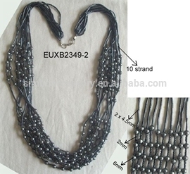 2015 fashion/seed beads necklace /beads weaving necklace/handmade necklace/beaded necklace/ beads jewelry/latest jewelry