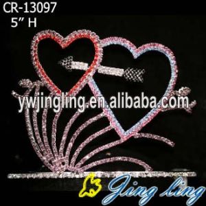 Wholesale Valentine'S Day Rhinestone Pageant Crowns