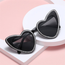 Bachelorette Party Retro Heart-Shaped Sunglasses for Bride-to-Be