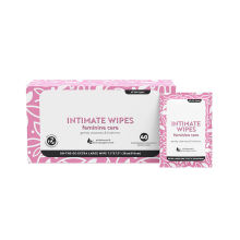 Customized intimate cleaning wipes for women