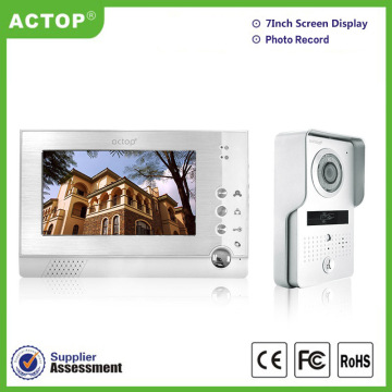 Access Memory Video Door Phone Intercom System