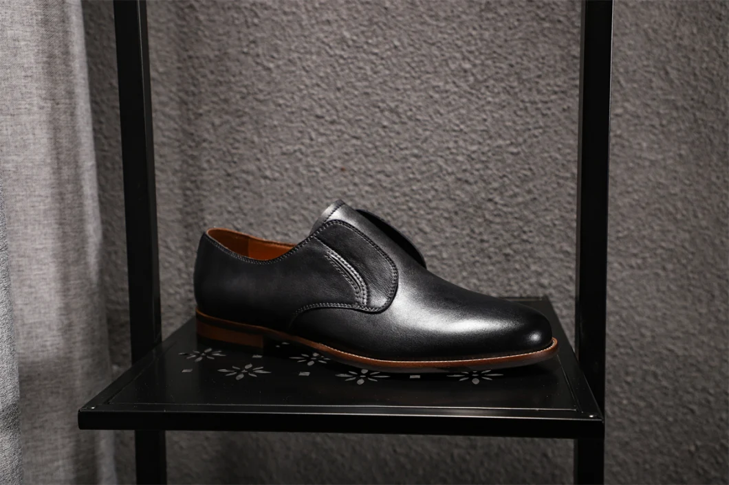 New Style Cowhide Men′ S Leather Shoes, Business Suits, Breathable Fashion Casual Shoes