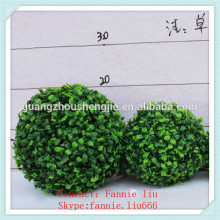 LF090201 Artificial milan grass ball,cheap plastic boxwood ball