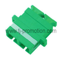 SC/APC duplex optical fiber adaptor