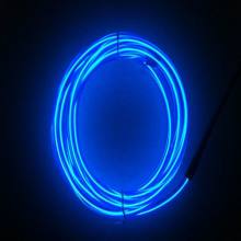 Round Shape Cuttable Neon 5.0mm Diameter EL wire