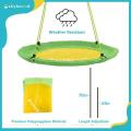 SkyBound 39 Inch Tree Swing Saucer Swing Green/Yellow