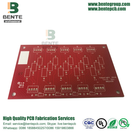 2-layers Thick Copper PCB FR4 Tg135 PCB 5oz