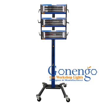 3000W OEM Adjustable Temperature Shortwave Halogen Infrared Heating Lamp