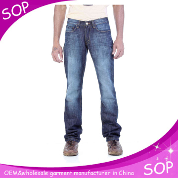 Yarn dyed denim men jeans trouser jeans