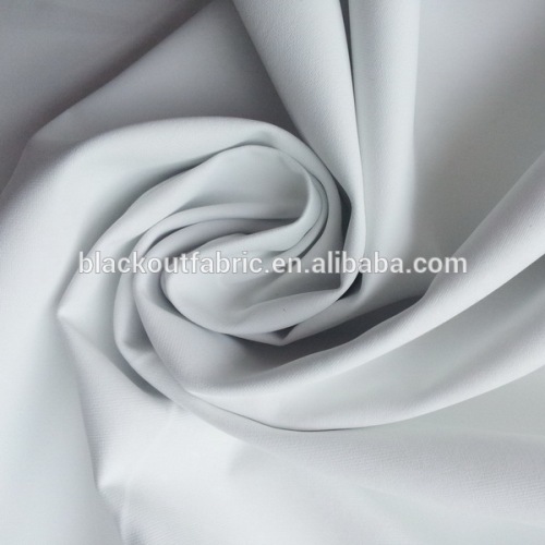 Low price polyester cotton coated fabric for blackout curtain fabric