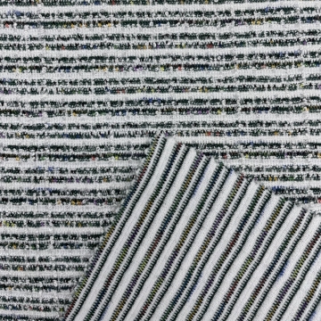 Fancy tweed jacquard knitted fabric