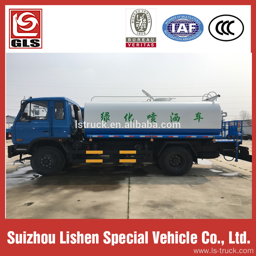 10 Ton Water Sprinkler Vehicle Water Truck Dongfeng