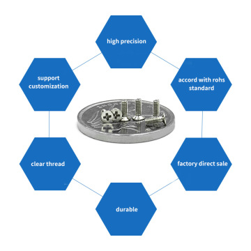 lead machine screw with trapezoidal thread