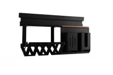 Black Kitchen Dish Rack with Hook