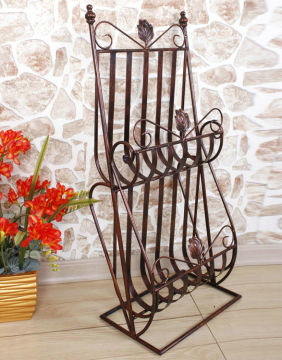 Two Tier Magazine / Literature / Newspaper Floor Display Stands