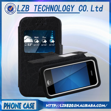 LZB new arrival soft leather with stand case for huawei g526