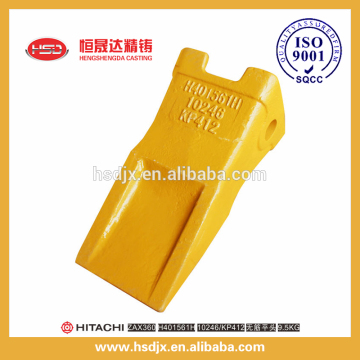 China manufacturer custom ZAX200 H401286H excavator bucket tooth for sale