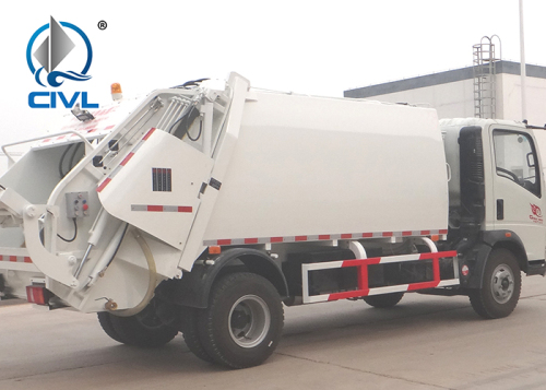 4 x 2 10m3  Compact Garbage Truck