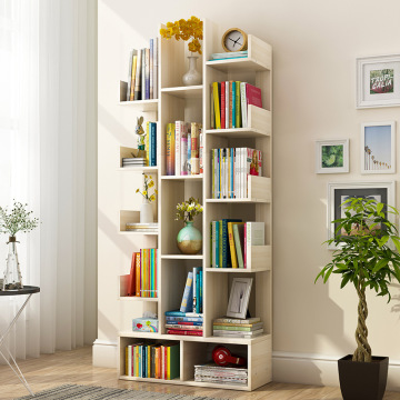 New Design Bookcase Smart Living Room Standing Bookcase