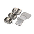 Stainless Steel Lunch Box with Divider